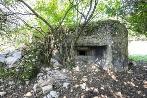 Ligne Maginot - B2 - LE BAS DES PRÉS NORD - (Blockhaus pour arme infanterie) - La face avant