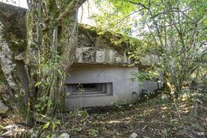 Ligne Maginot - B3 - LE BAS DES PRÉS SUD - (Blockhaus pour canon) - La face avant