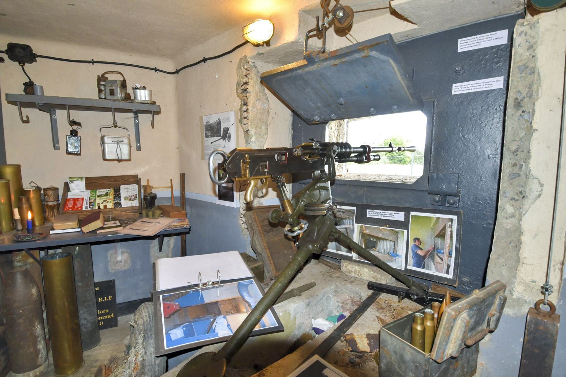 Ligne Maginot - B721 - TRIEUX DU CHENEAU - (Blockhaus pour canon) -  - Ludovic KNAPP