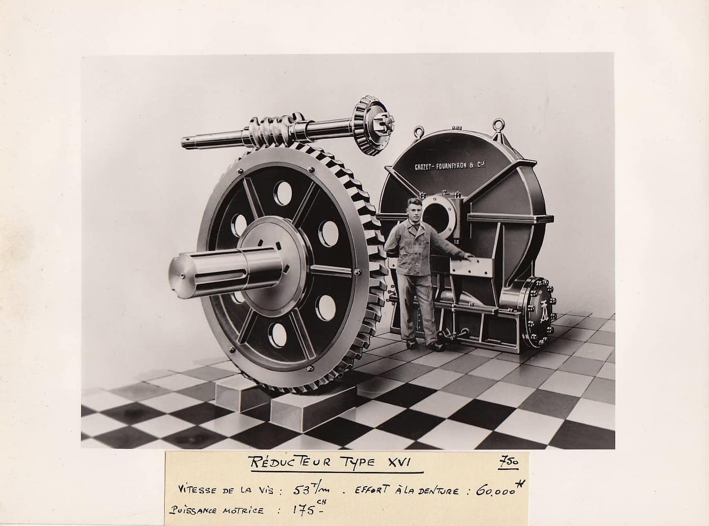 Ligne Maginot - Ateliers Crozet-Fourneyron (Crozet-Fourneyron) - Réducteur type XVI
