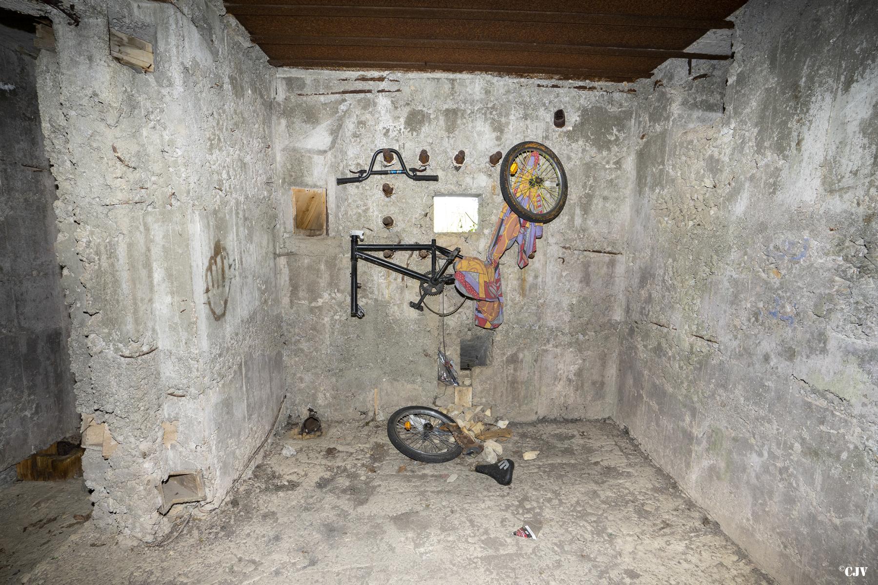Ligne Maginot - C4 - LE BÉLIEU - (Blockhaus lourd type STG / STG-FCR - Double) - Chambre de tir nord - Lia VERMEULEN