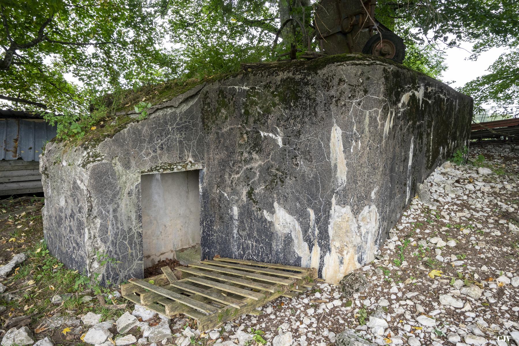 Ligne Maginot - B11 - LES LAILLETS OUEST - (Blockhaus pour arme infanterie) - L'entrée - Lia VERMEULEN