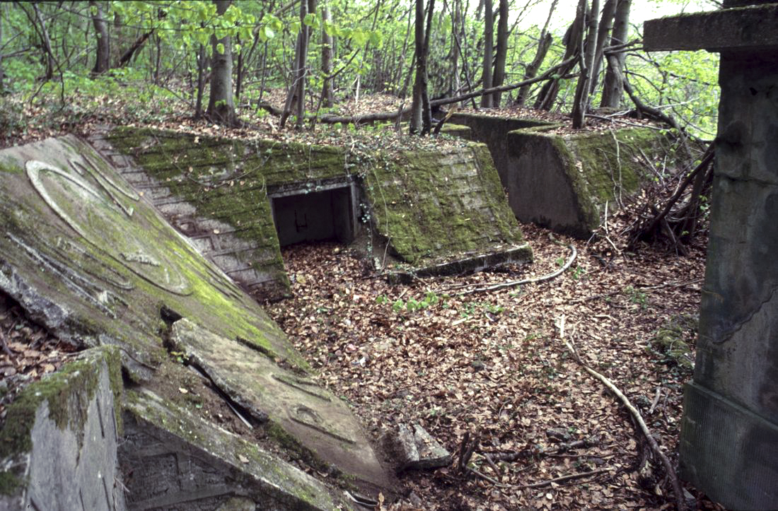Ligne Maginot - GUERSTLING SUD - (Poste GRM - Maison Forte) - Niches munitions et tranchées - ammagsdr