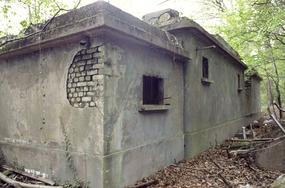 Ligne Maginot - GUERSTLING SUD - (Poste GRM - Maison Forte) - Arrière du poste - ammagsdr