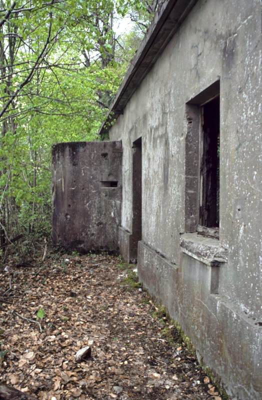 Ligne Maginot - GUERSTLING SUD - (Poste GRM - Maison Forte) - Façade coté route - ammagsdr