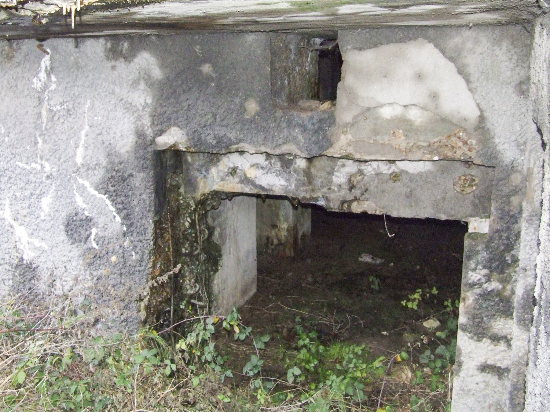 Ligne Maginot - MC39B - MC17 - (Casemate d'infanterie) - L’entrée du blockhaus. - STENGER Mathieu