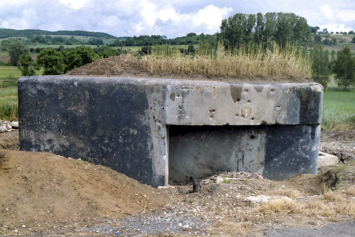 Ligne Maginot - DOMFESSEL GARE - (Blockhaus pour arme infanterie) - Face arrière - Alain Perouffe