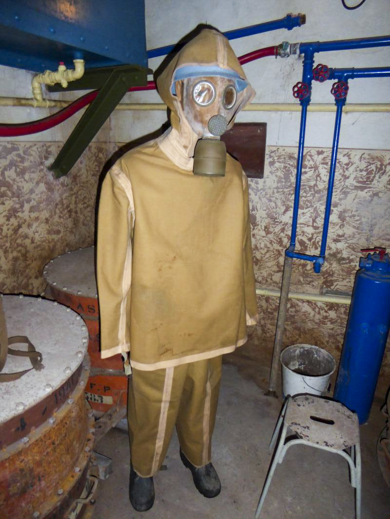 Ligne Maginot - BOCKANGE - X31 (QUARTIER VALMUNSTER - I/162°RIF) - (Abri) - Tenue contre les gaz -  ELLENA-CUNY