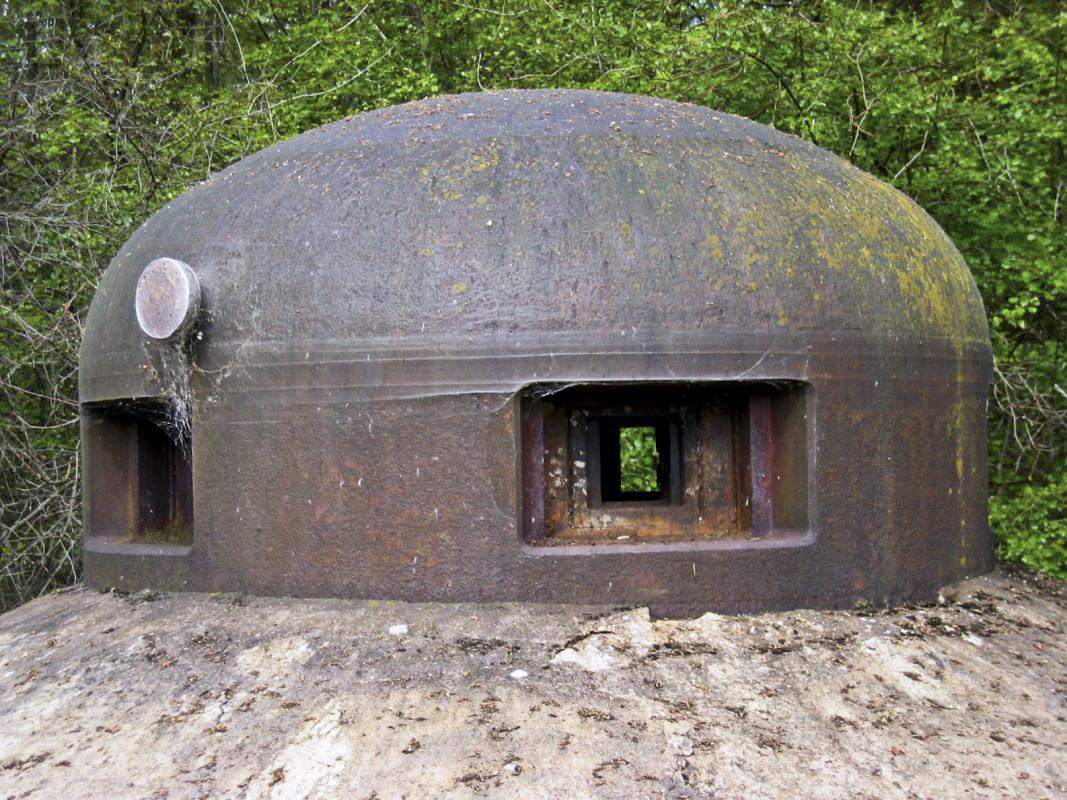 Ligne Maginot - BOIS DE KANFEN - X5 - (Abri) - Cloche GFM de l'abri - Michel Teiten