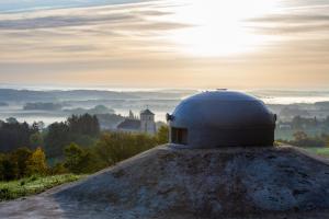 Ligne Maginot - WE octobre 2022 - Vue de la campagne environnante depuis l'observatoire des chênes brulés