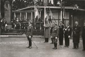 Ligne Maginot - 172° Régiment d'Infanterie de Forteresse (172° RIF) - Fête du 172ème Régiment d'infanterie de forteresse
Le Lt Col Chomerot