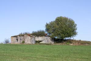 Ligne Maginot - CHENIERES EST - C12 - (Casemate d'infanterie - Double) - Vue générale de la casemate.