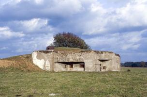 Ligne Maginot - CHENIERES EST - C12 - (Casemate d'infanterie - Double) - Façade Ouest