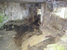 Ligne Maginot - DB12 - (Blockhaus pour canon) - L'intéreur