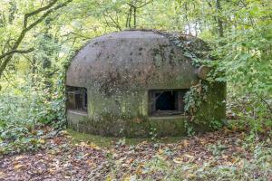 Ligne Maginot - BOIS D'OTTONVILLE - BCA1 - (Casemate d'artillerie) - Cloche GFM type A PM2 (petit modèle)