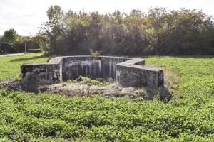Ligne Maginot - HAGEN SUD 2 - (Blockhaus de type indéterminé) - Vue coté entrée coté nord/nord-est