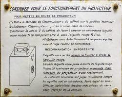 Ligne Maginot - BOUSSE - A24 - (Ouvrage d'infanterie) - Bloc 2
Le boitier d'alimentation du projecteur blindé Eve et Noizet
Fabrication SW