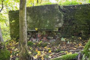 Ligne Maginot - BEF 313A - LES BRUYERES OUEST - (Blockhaus pour arme infanterie) - Le mur de camouflage en briques