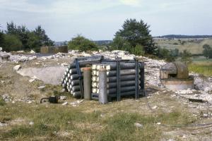Ligne Maginot - HOBLING - A23 - (Ouvrage d'infanterie) - Bloc 3
Photo prise pendant la découpe des cuirassements...