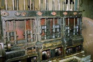 Ligne Maginot - HOBLING - A23 - (Ouvrage d'infanterie) - L'usine électrique
Le moteur