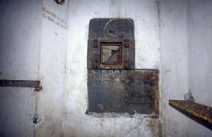 Ligne Maginot - FOND D'HAVANGE - C34 - (Casemate d'infanterie - Simple) - L'étage inférieur
Le créneau du mortier