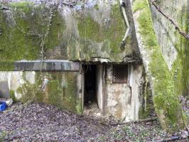 Ligne Maginot - GROS BOIS - C35 - (Casemate d'infanterie - Simple) - L'entrée de la casemate.