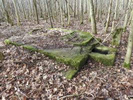 Ligne Maginot - GROS BOIS - (Casernement) - Les latrines extérieures au bâtiment.