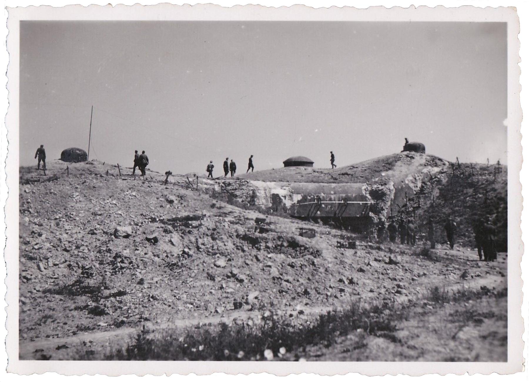 Ligne Maginot - LES SARTS - (Ouvrage d'infanterie) - Le bloc 2 en 1940 - Inconnu