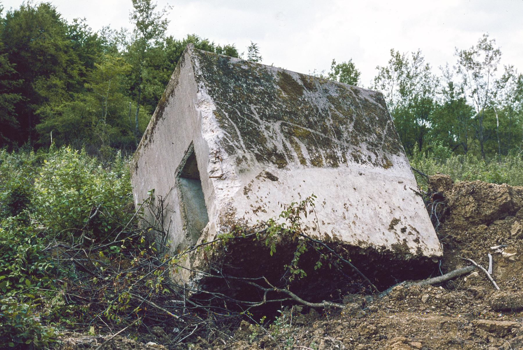 Ligne Maginot - CB17-C - HOMESCHLOCH 2 - (Blockhaus pour arme infanterie) - Prêt pour la démolition - MANSUY Michel