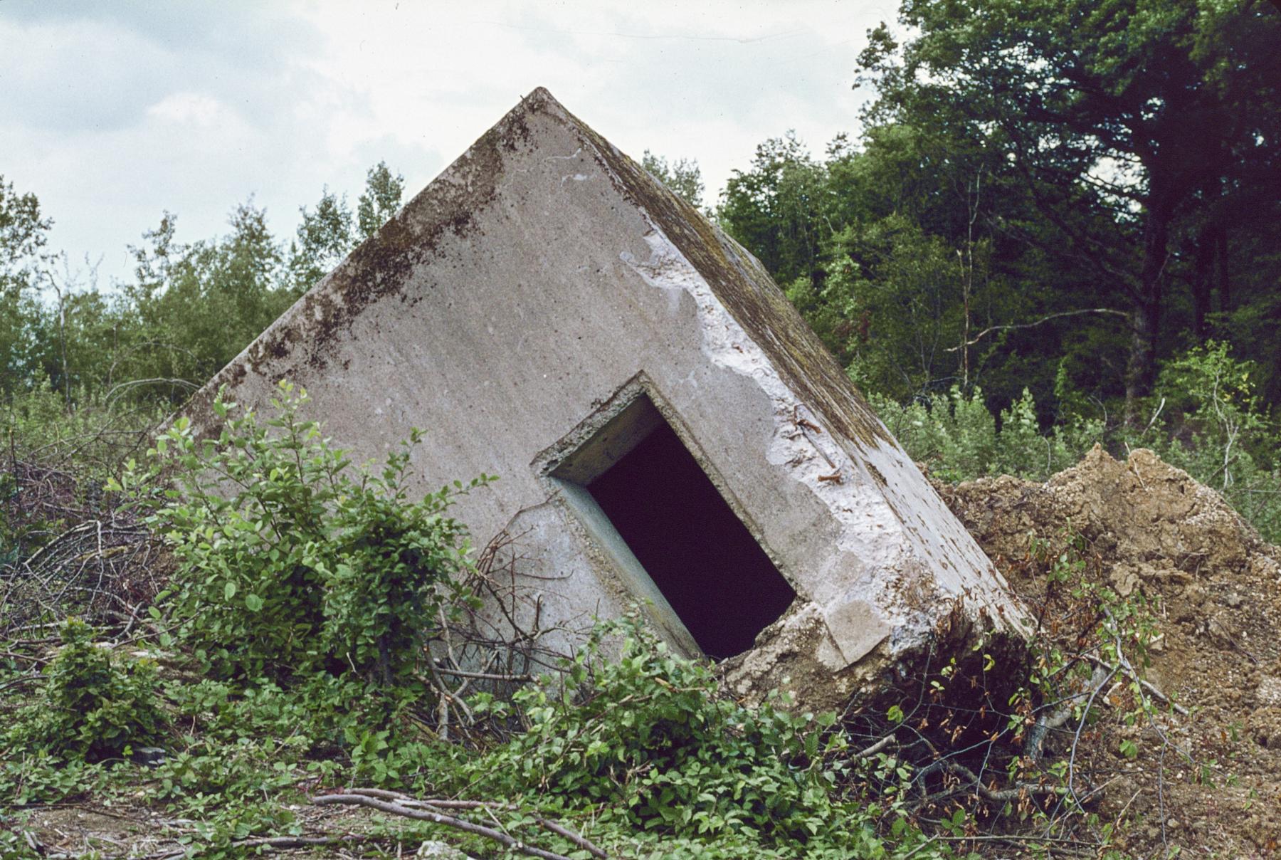 Ligne Maginot - CB17-C - HOMESCHLOCH 2 - (Blockhaus pour arme infanterie) - Prêt pour la démolition - MANSUY Michel