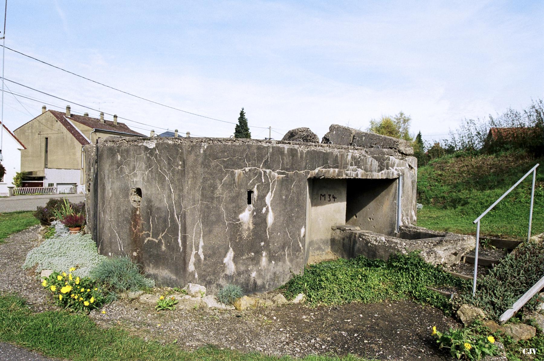 Ligne Maginot - M34 - LOUPERSHOUSE 2 - (Blockhaus pour arme infanterie) -  - Lia VERMEULEN