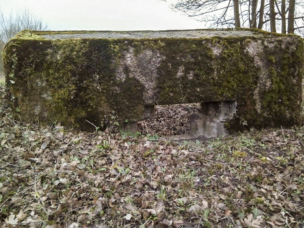 Ligne Maginot - BBO7 - (Blockhaus pour canon) - Détail créneau - lemagehinault