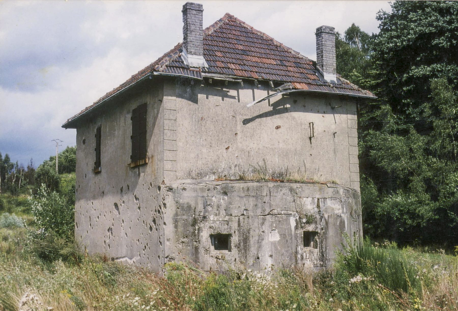 Ligne Maginot - ROSBRUCK EST - (Poste GRM - Maison Forte) - Années 90 - Jean-Louis Nospeld