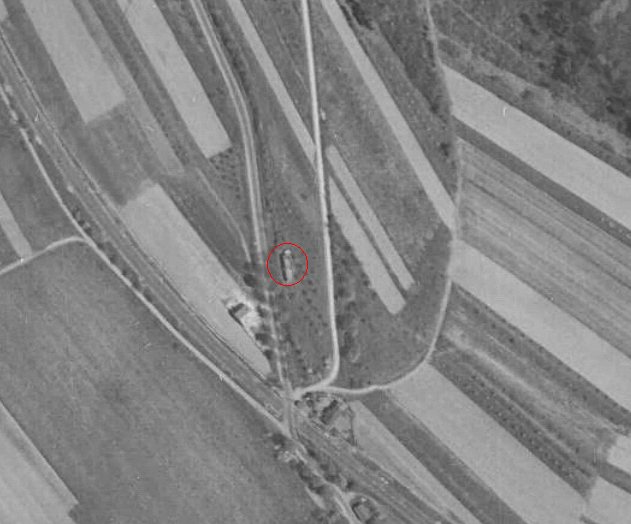 Ligne Maginot - TETERCHEN NORD - (Poste GRM - Maison Forte) -  - IGN - Géoportail 1955
