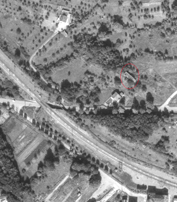 Ligne Maginot - TETERCHEN STATION - (Poste GRM - Maison Forte) -  - IGN - Géoportail 1967