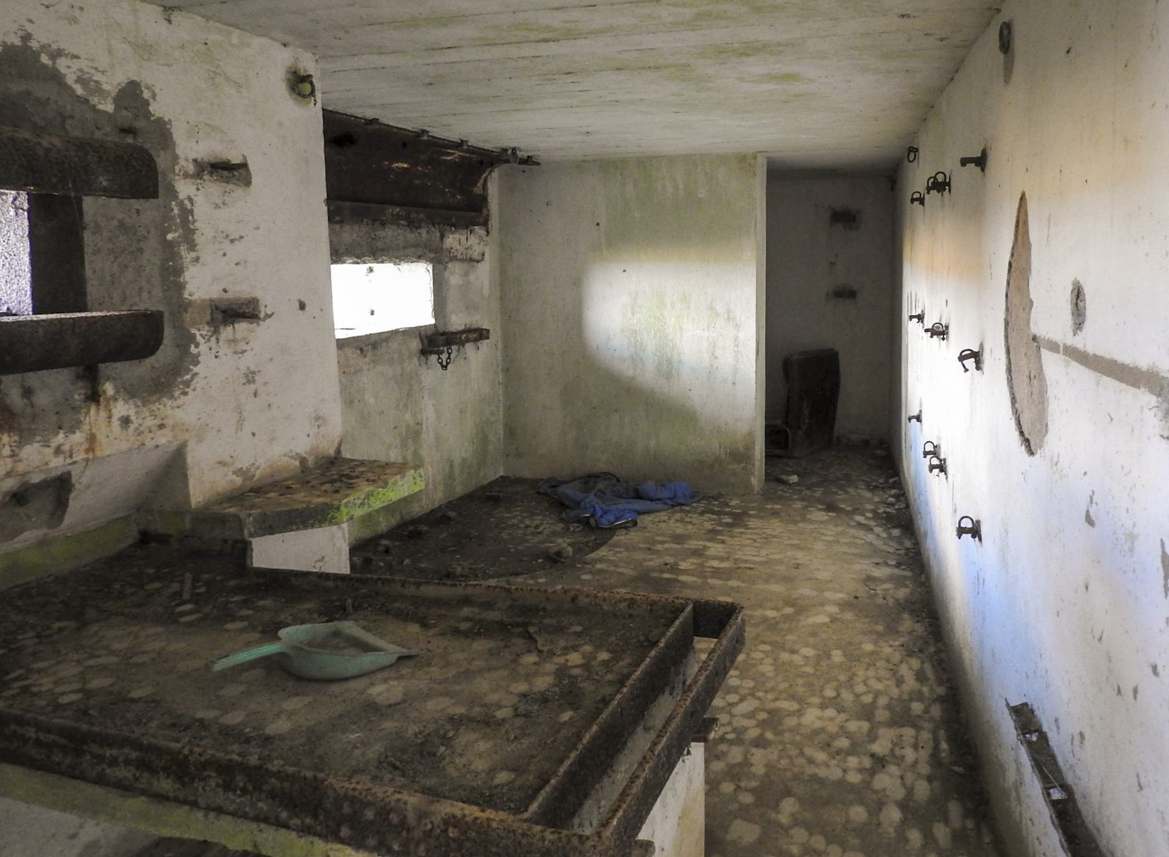 Ligne Maginot - AB35 - (Blockhaus pour canon) - L'intérieur du blockhaus. - STENGER Mathieu