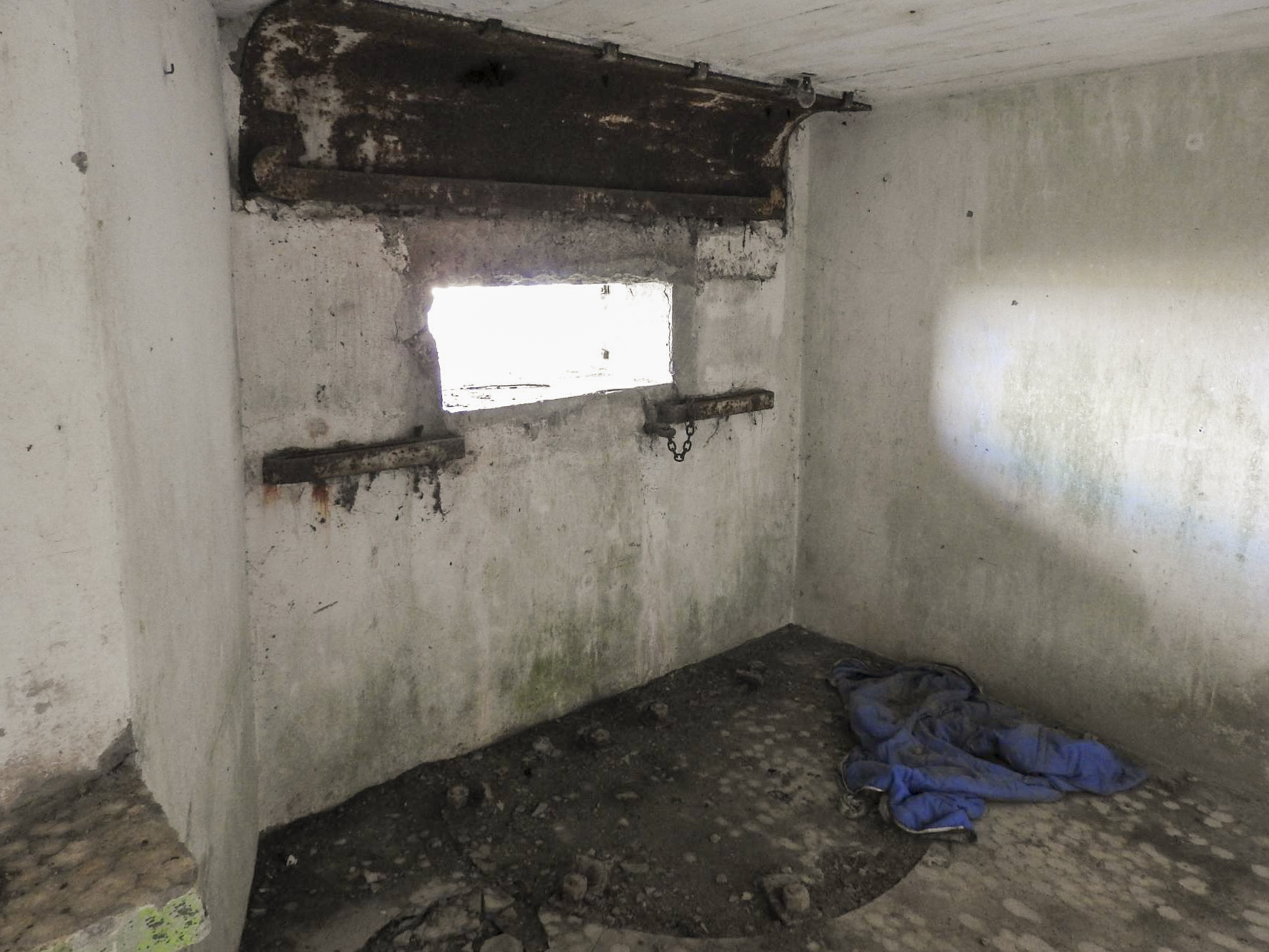 Ligne Maginot - AB35 - (Blockhaus pour canon) - La chambre de tir du canon. - STENGER Mathieu