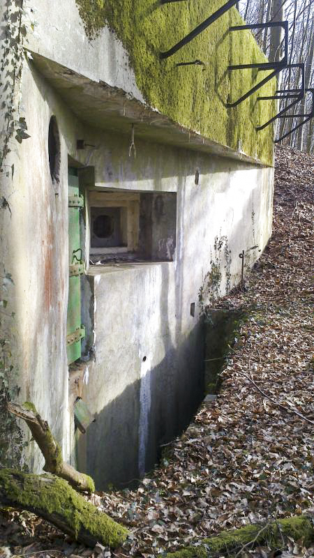 Ligne Maginot - CHENES BRULES - X23 - (Abri) - Coffre Sud
Le fossé diamant - 164maginot