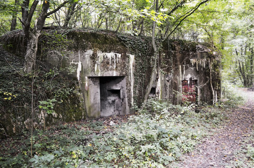 Ligne Maginot - BOIS D'OTTONVILLE - BCA1 - (Casemate d'artillerie) - Les entrées hommes et matériel - ukmaginot