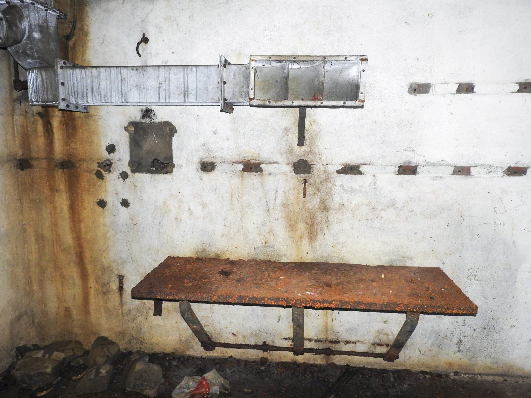 Ligne Maginot - BURE - C33 - (Casemate d'infanterie - Simple) - La chambre pour la troupe. - STENGER Mathieu