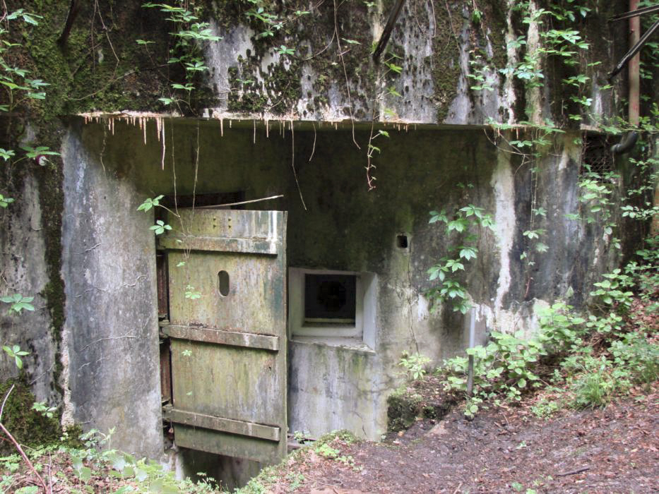Ligne Maginot - CHENES BRULES - O4 - (Observatoire d'artillerie) - L'entrée - Schnoupf