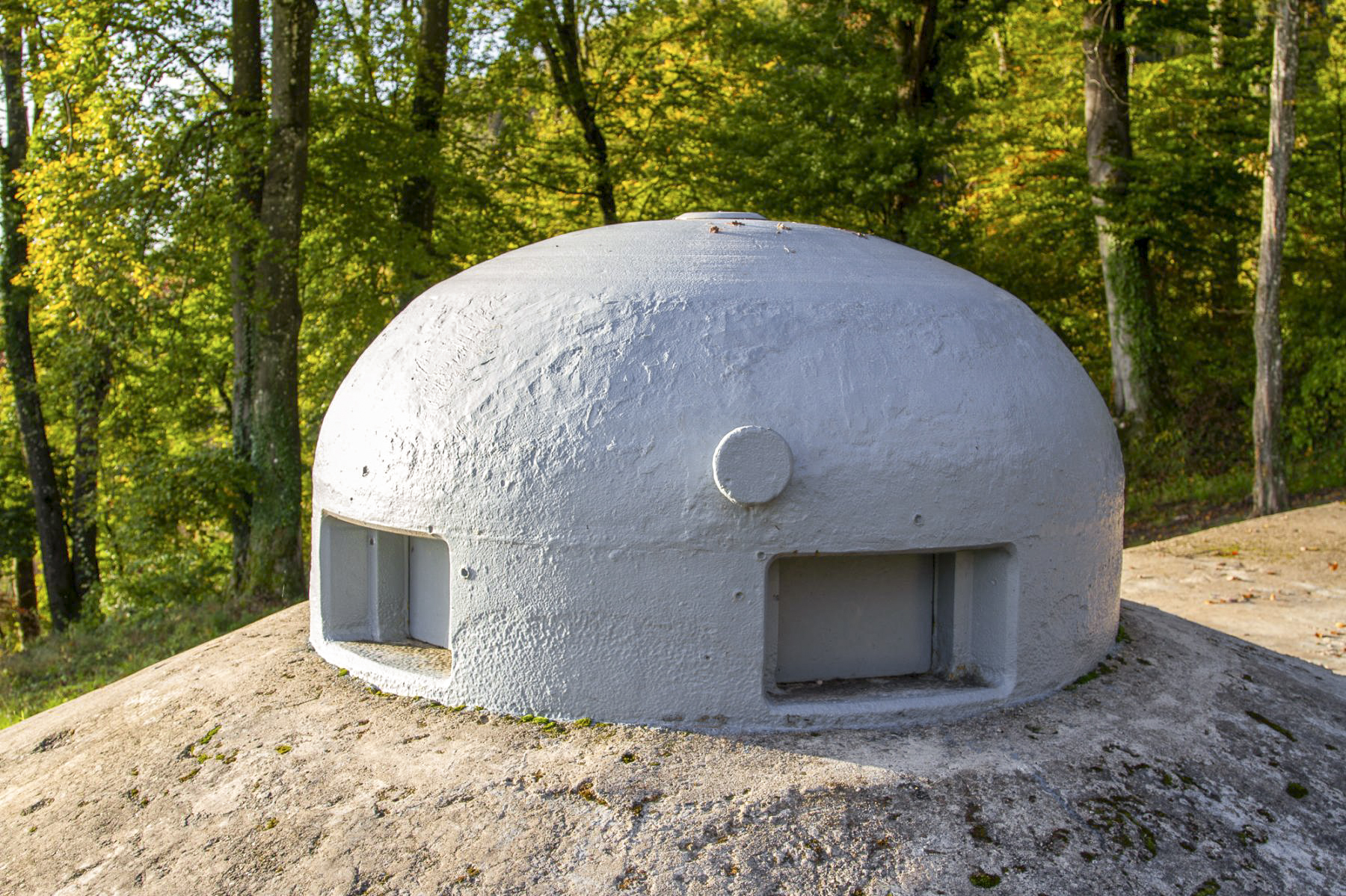 Ligne Maginot - CHENES BRULES - O4 - (Observatoire d'artillerie) - Cloche GFM - Michel Teiten