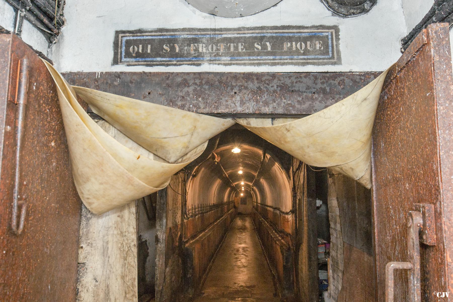 Ligne Maginot - BOUSSE - A24 - (Ouvrage d'infanterie) - Le début de la galerie - Lia VERMEULEN