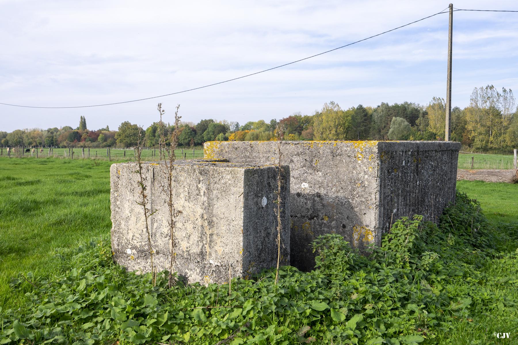 Ligne Maginot - BEF 317 - LES PACHENIERS - (Observatoire d'artillerie) - Entrée protégé - Lia VERMEULEN