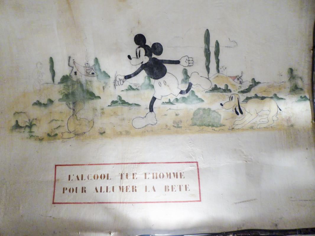 Ligne Maginot - BOUSSE - A24 - (Ouvrage d'infanterie) - Les peintures murales -  ELLENA-CUNY