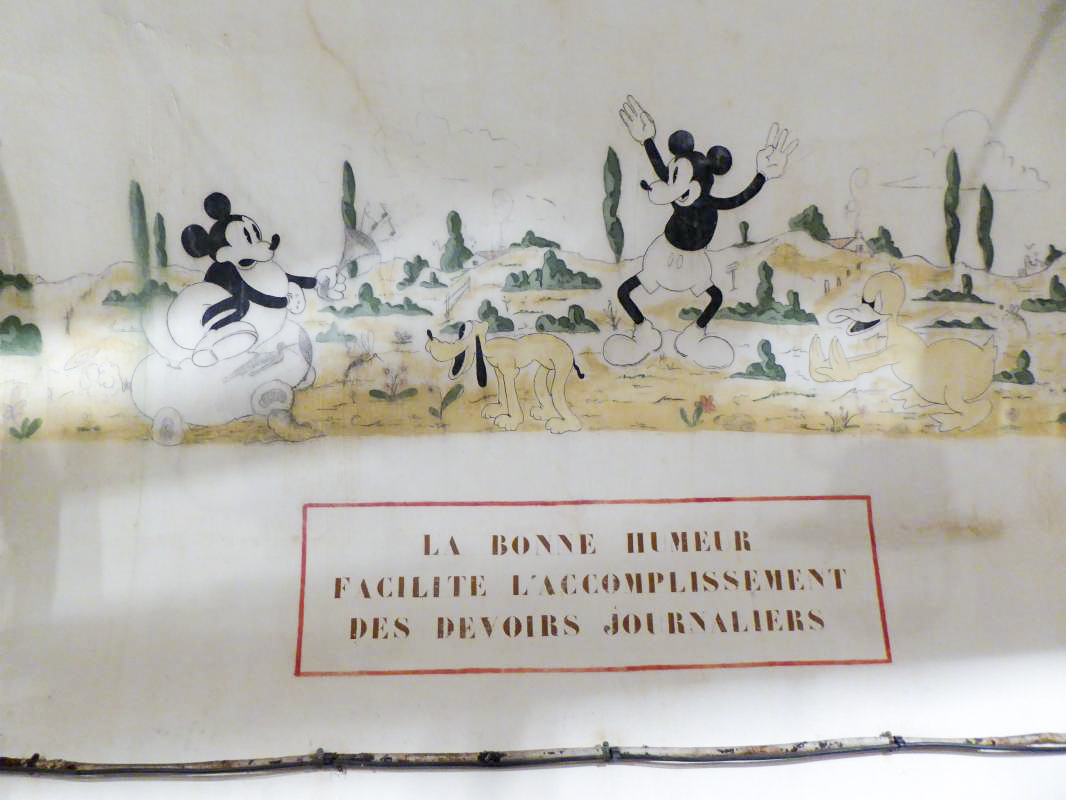 Ligne Maginot - BOUSSE - A24 - (Ouvrage d'infanterie) - Les peintures murales -  ELLENA-CUNY