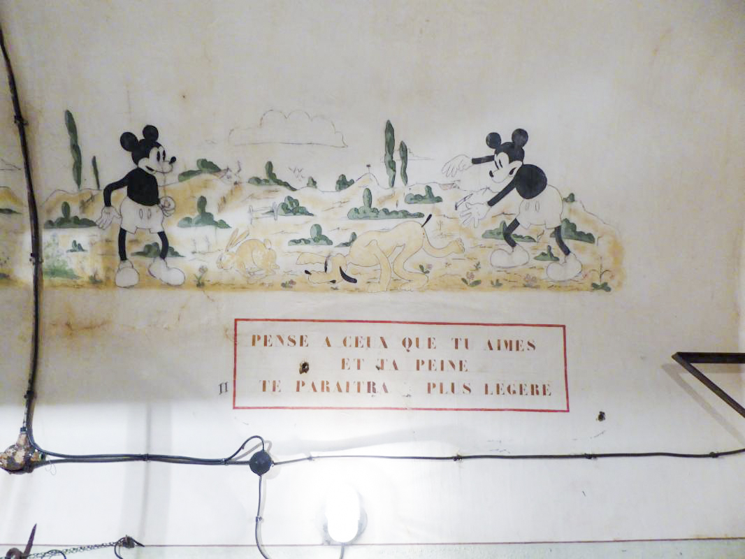 Ligne Maginot - BOUSSE - A24 - (Ouvrage d'infanterie) - Les peintures murales -  ELLENA-CUNY