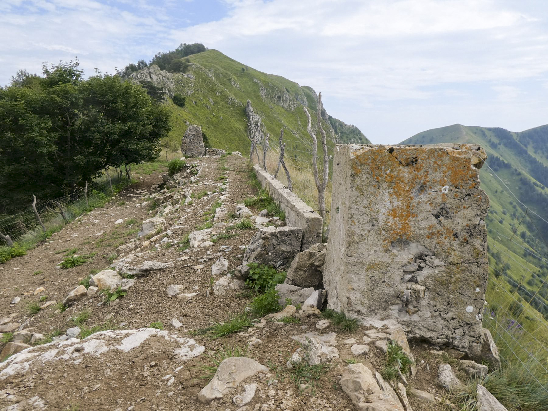 Ligne Maginot - LA DEA (D) - (Abri actif) - Restes d'un casernement démantelé - ELLENA - CUNY