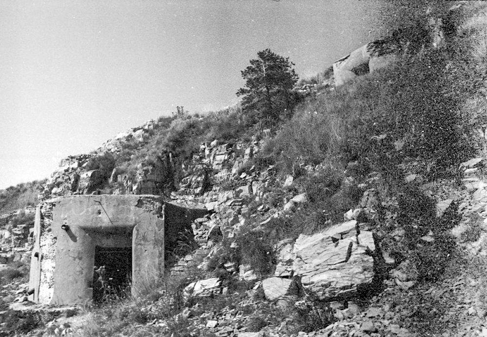 Ligne Maginot - LA DEA (D) - (Abri actif) - Bloc 1 et le cheminée - LOVINY Alain