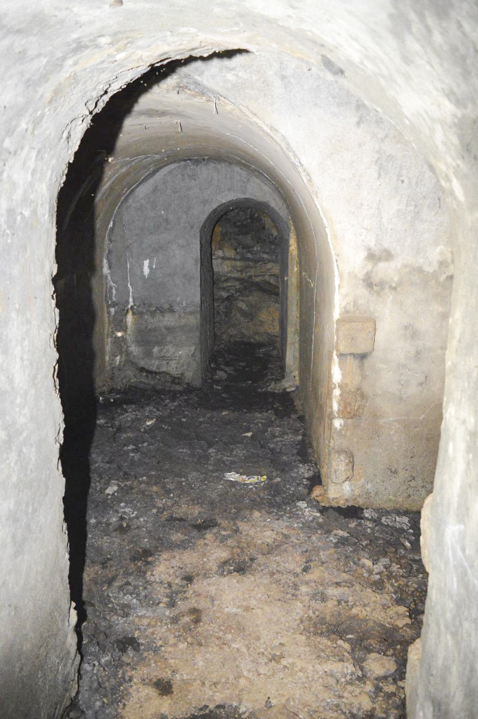 Ligne Maginot - LA DEA (D) - (Abri actif) - À gauche Bloc 3, à droite dortoir, au fond poste de secours et douches (inachevé) - PRASIL Michal